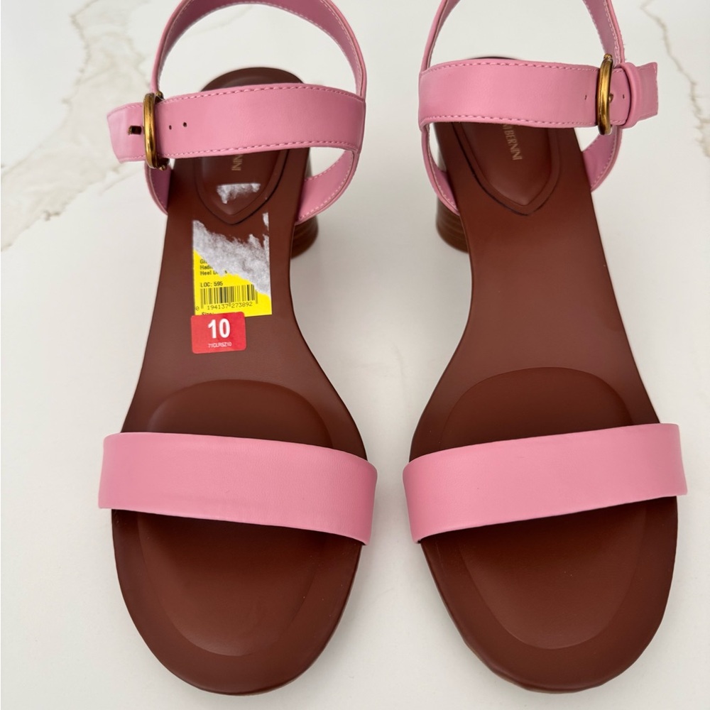 Giani Bernini Pink Strap Sandals